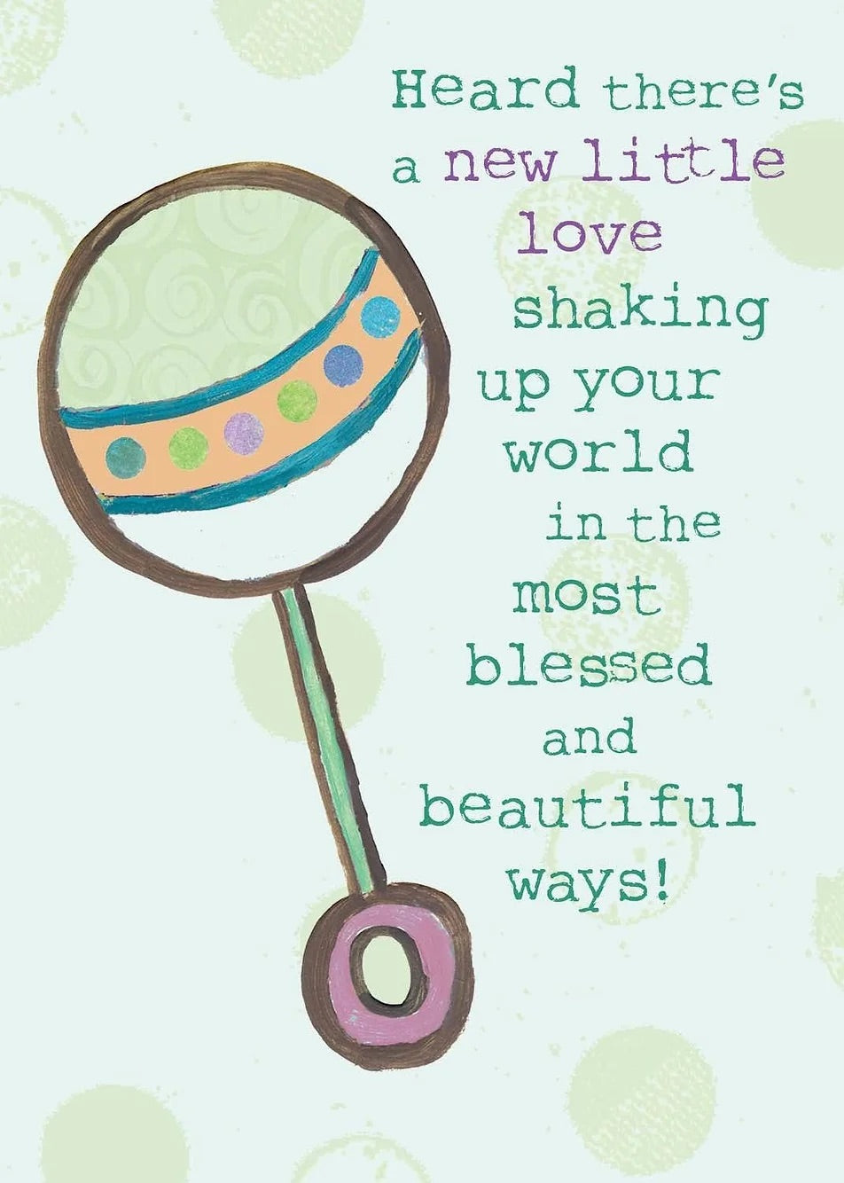 AFH219 Congratulations Baby Card AFH219 Congratulations Baby Card