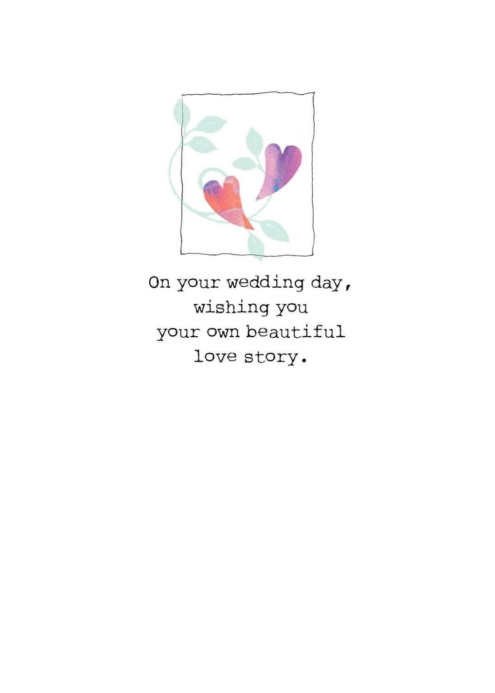 AFH225 Wedding Card