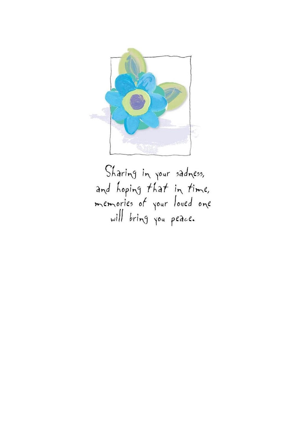 AFH232 Sympathy Card