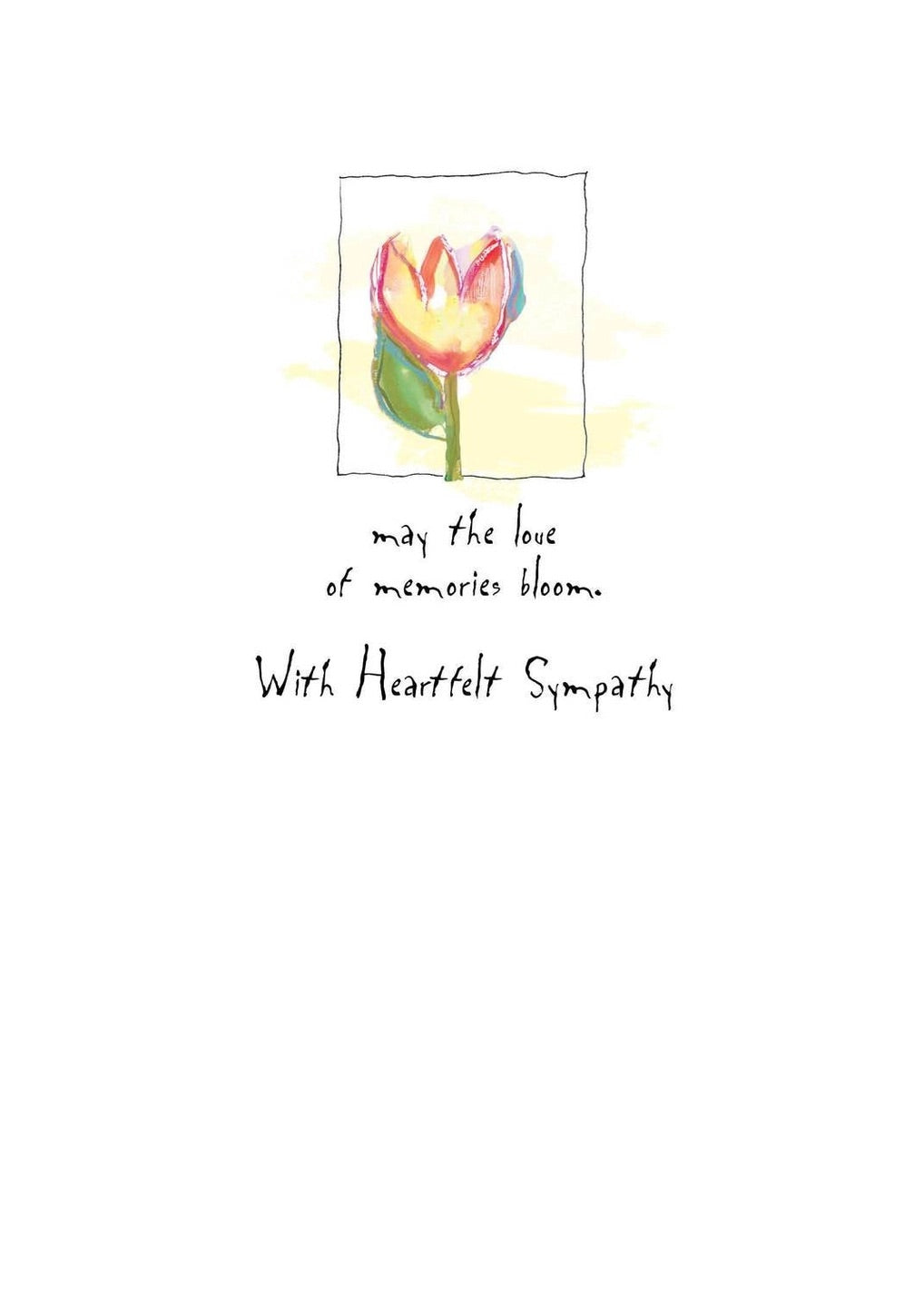 AFH245 Sympathy Card