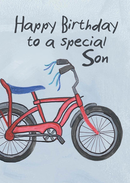 AFH254 Birthday Card for Son