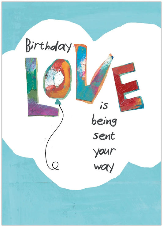 AFH255 Birthday Card