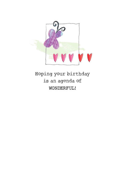 AFH258 Birthday Card