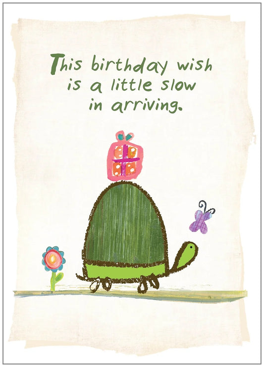 AFH261 Belated Birthday Card