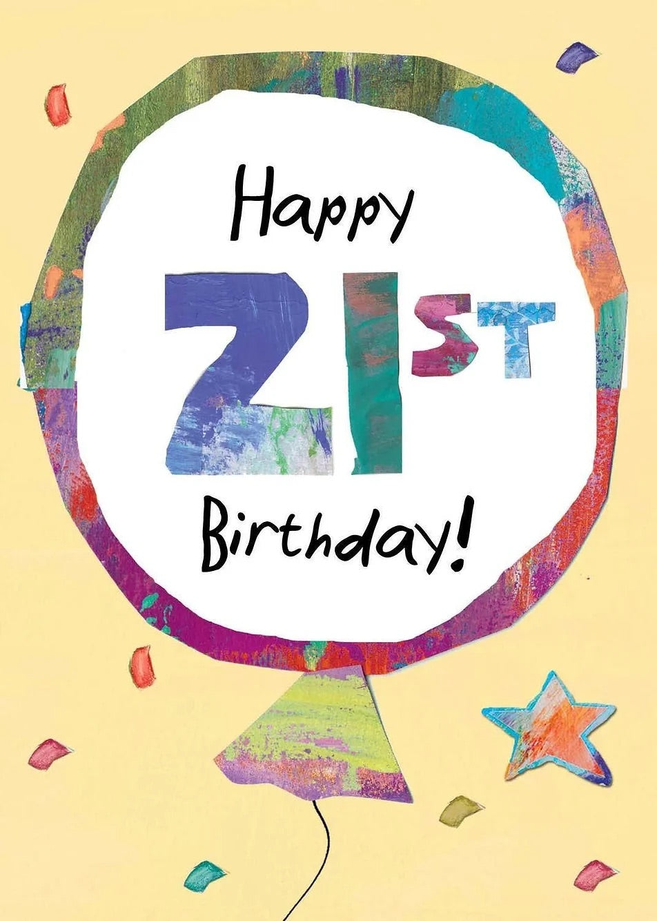AFH262 21st Birthday Card