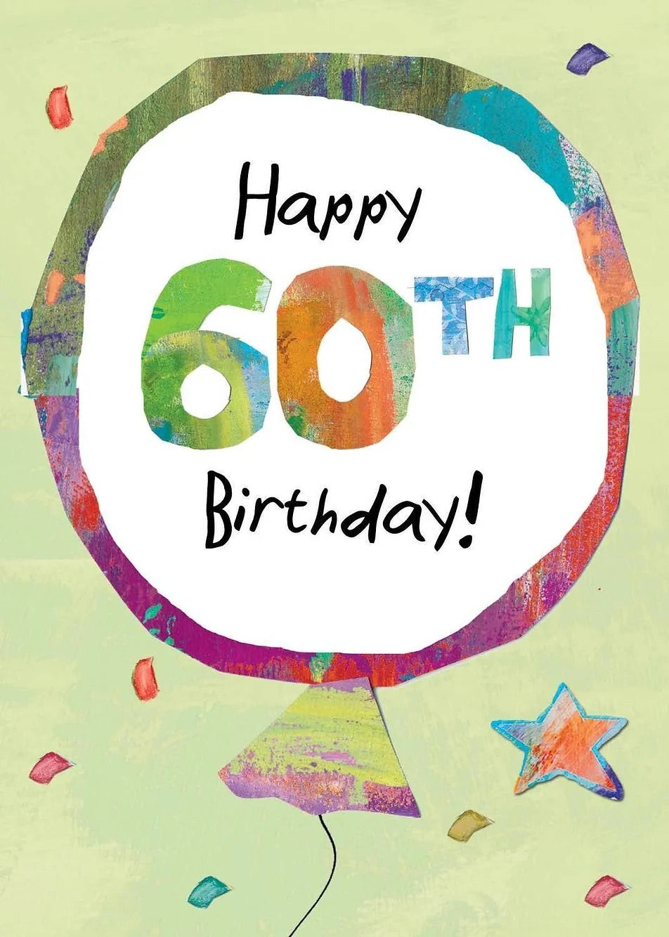 AFH266 60th Birthday Card