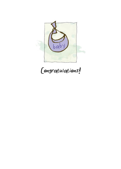 AFH270 Congratulations Baby Card