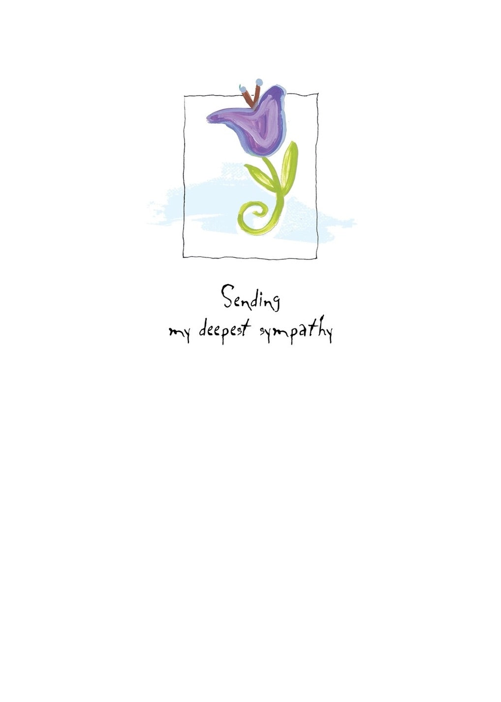 AFH281 Sympathy Card