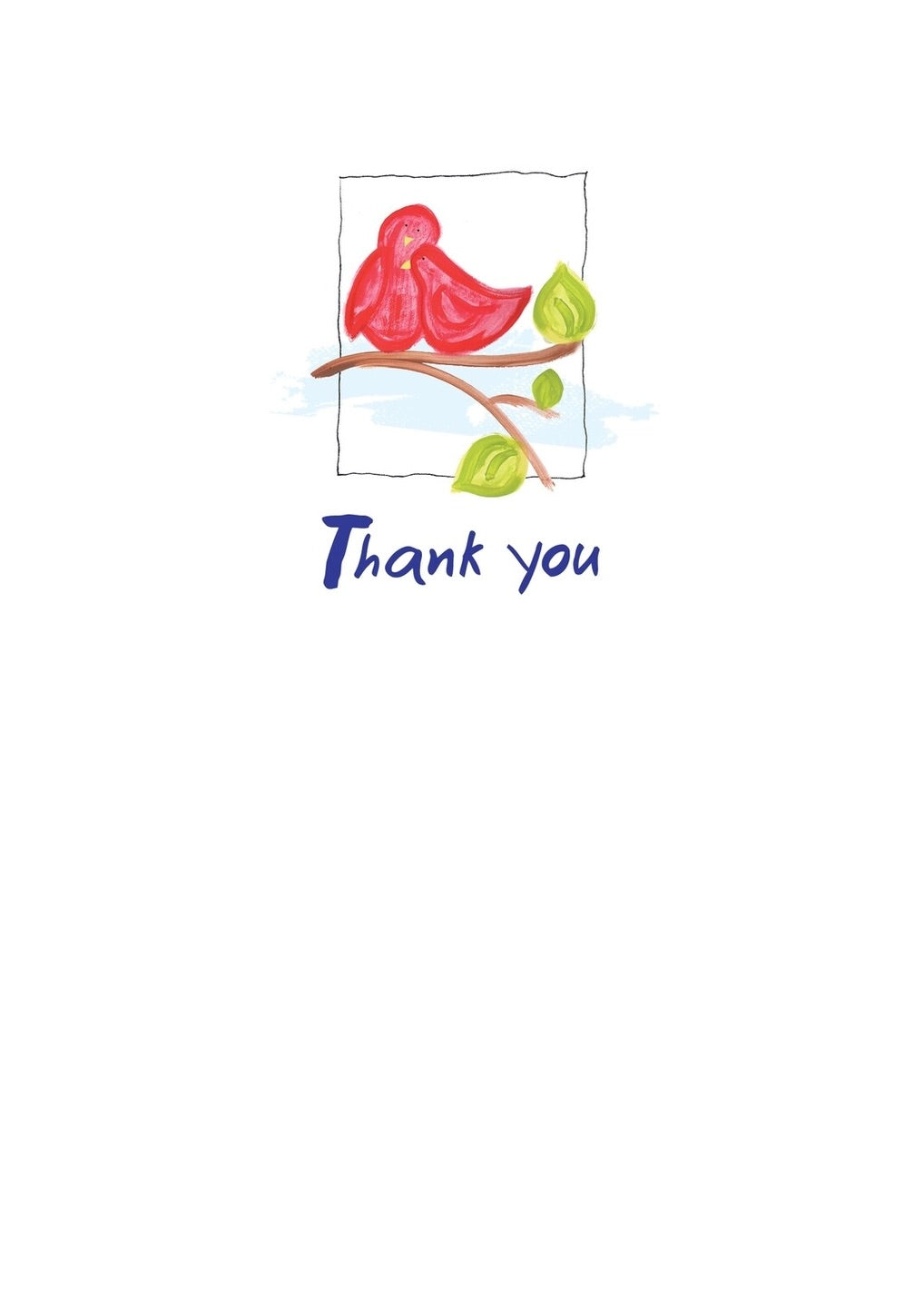 AFH283 Thank You Card