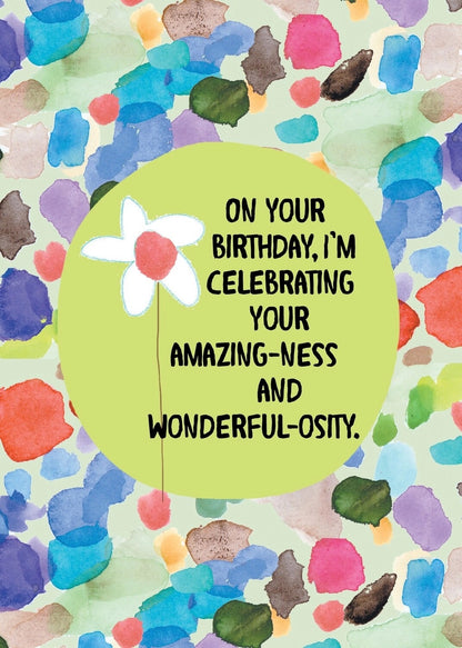 AFH287 Birthday Card