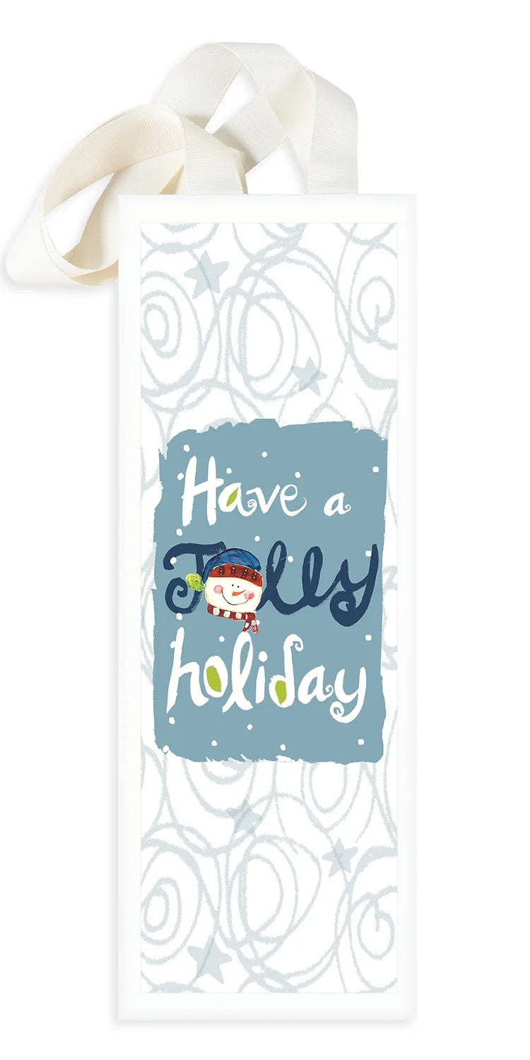 AFH339 Holiday Wine Bag