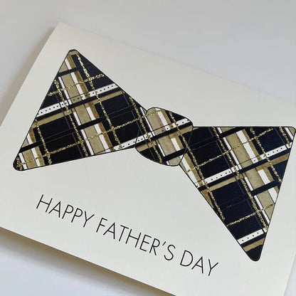 SEH AO456 - Father's Day Plaid Bowtie