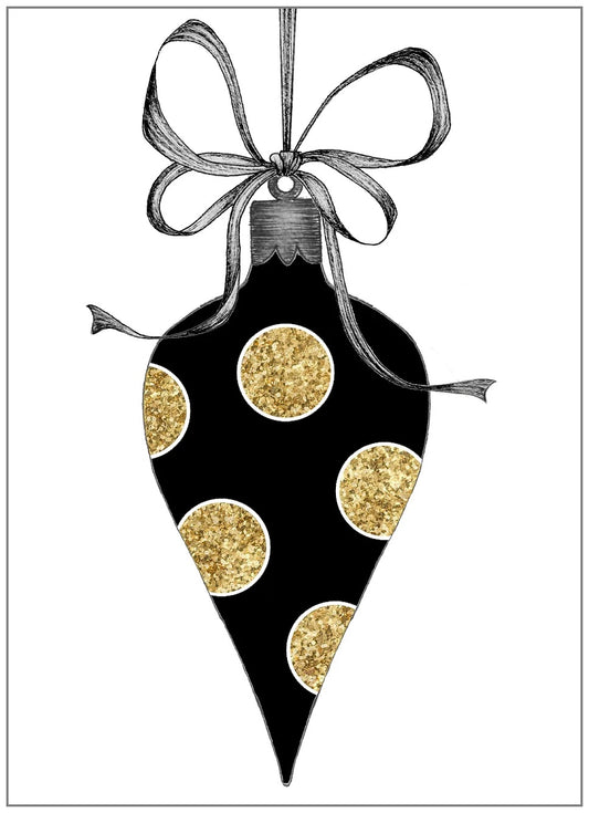 SEH AO465 - Polka Dot Ornament