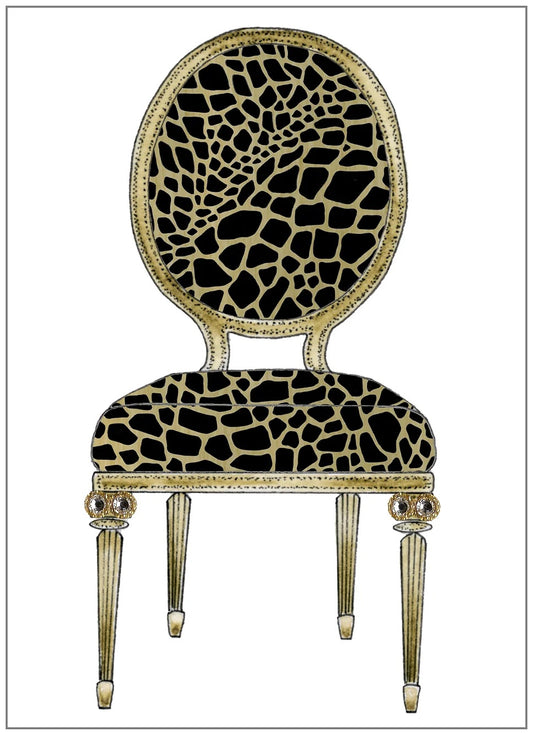 SEH AO575 - Leopard Chair