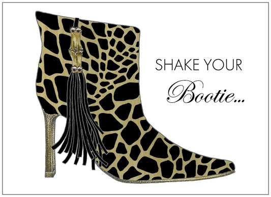 SEH AO576 - Leopard Bootie