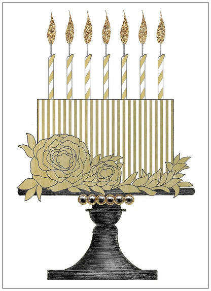 SEH AO654 - Stripped Candle Cake