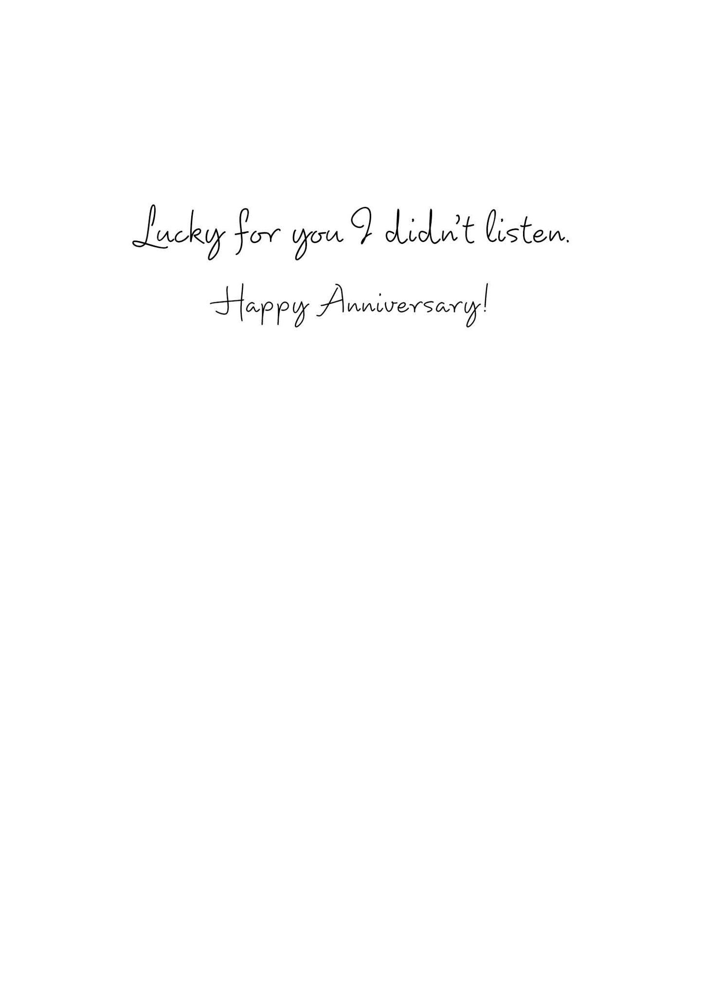 AP0399 Anniversary Card