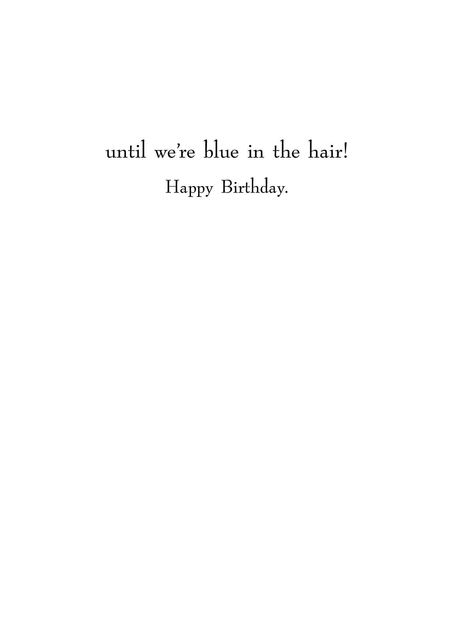 AP0579 Birthday Card