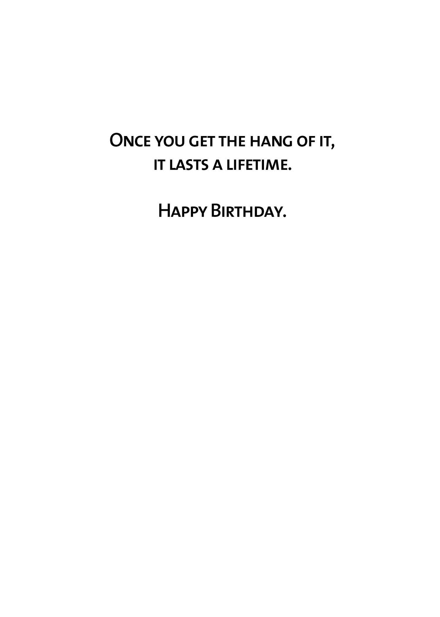 AP0767 Birthday Card