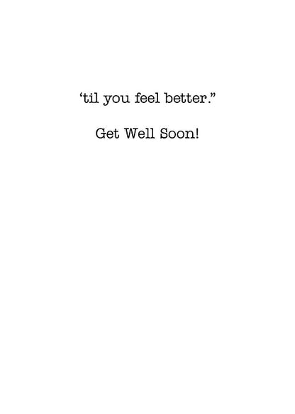 AP0784 Get Well Card