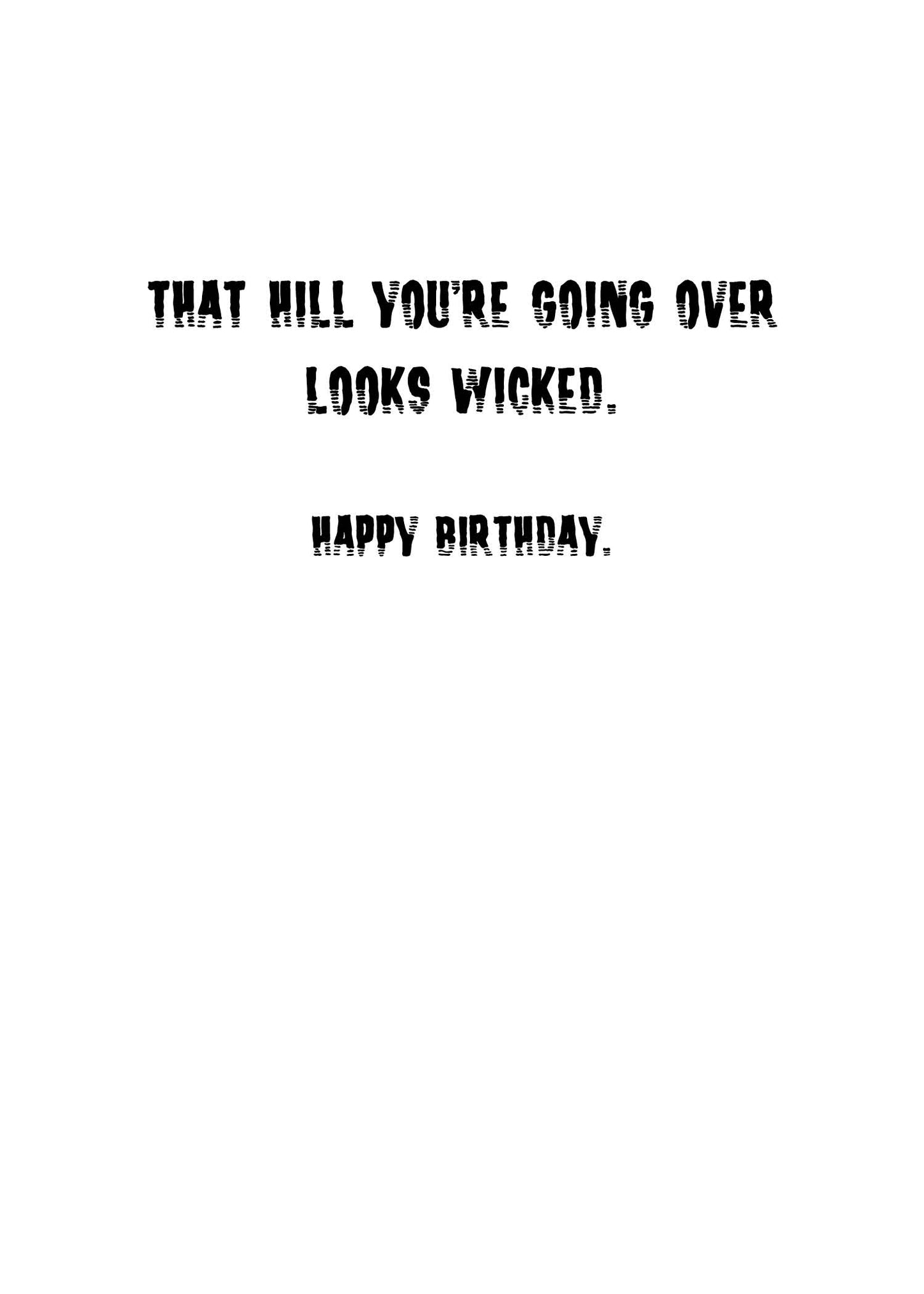 AP0914 Birthday Card