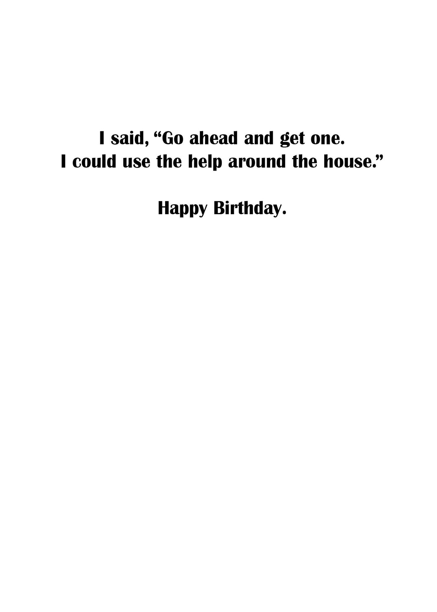 AP0946 Birthday Card