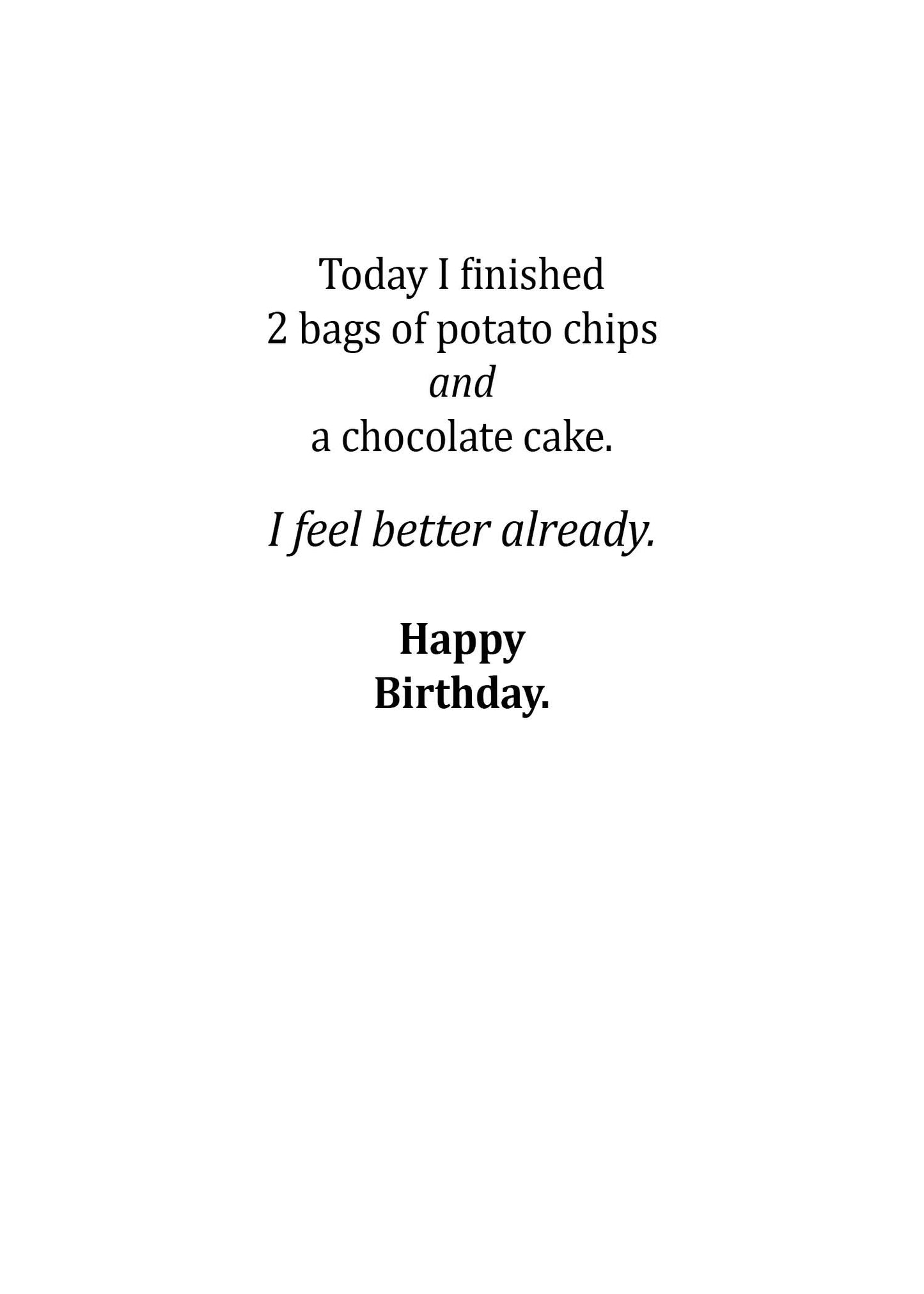 AP1193 Birthday Card