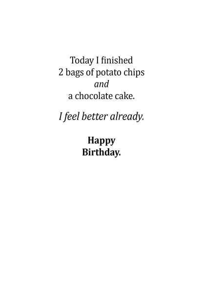 AP1193 Birthday Card