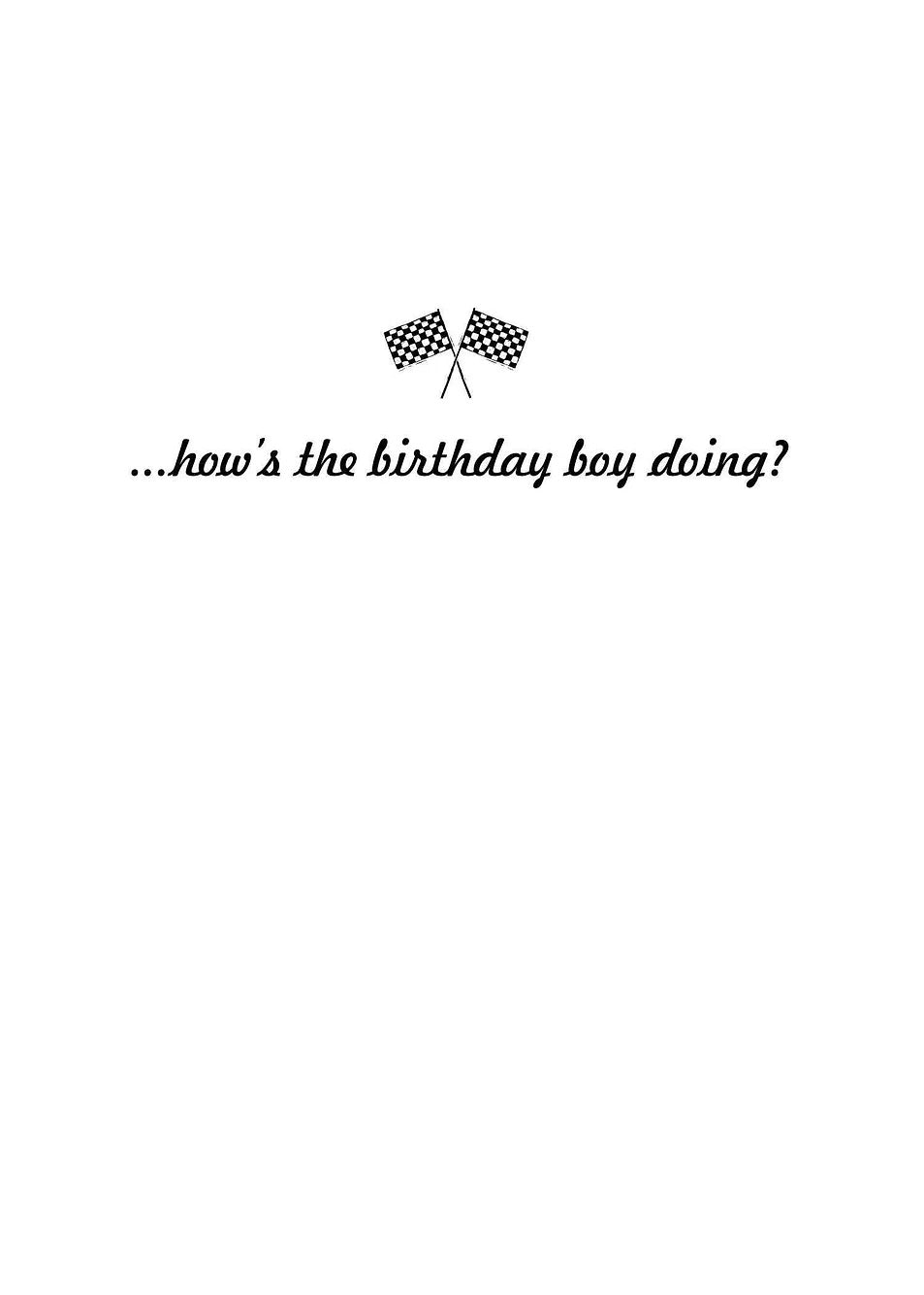 AP1382 Birthday Card