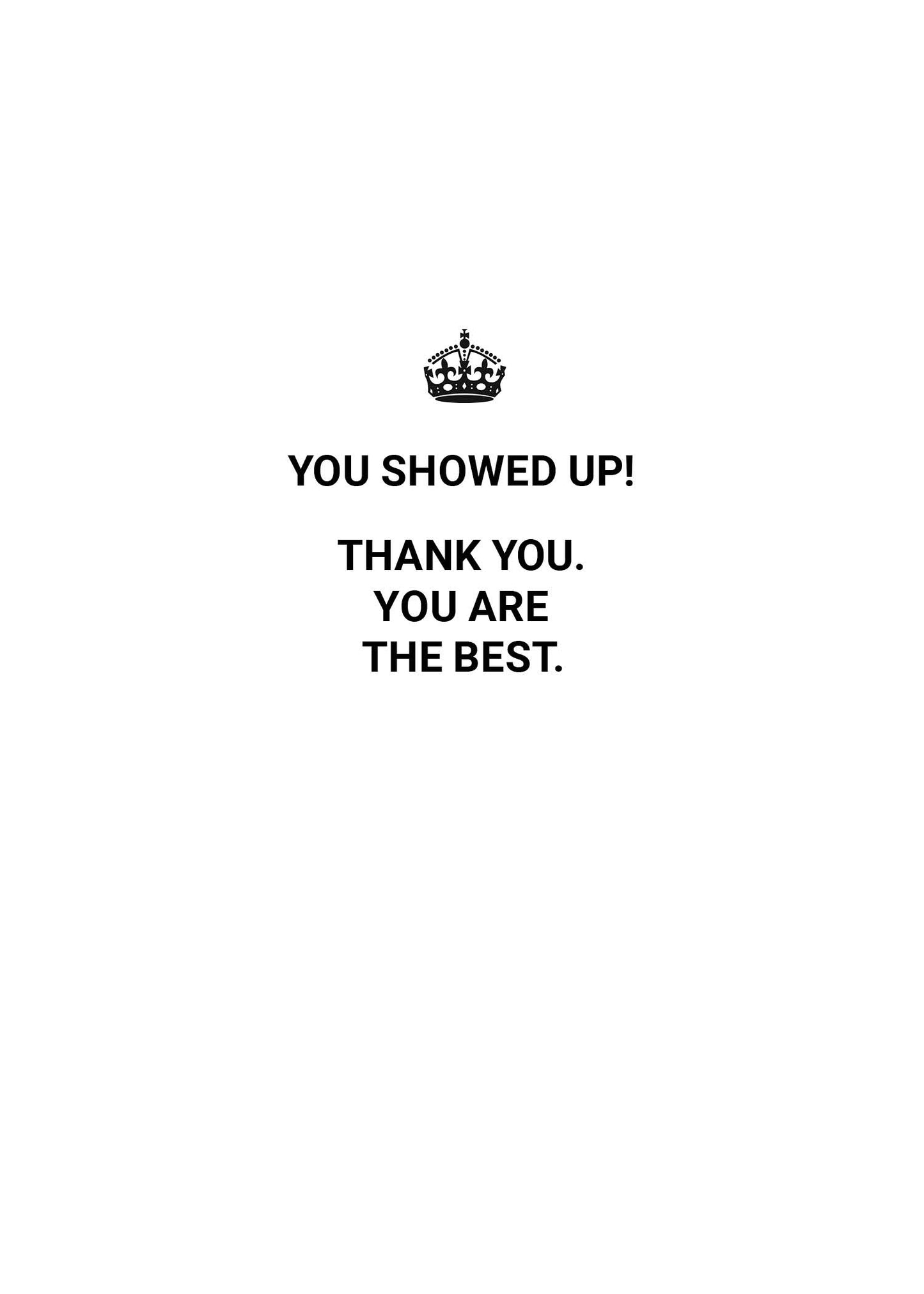 AP1401 Thank You Card