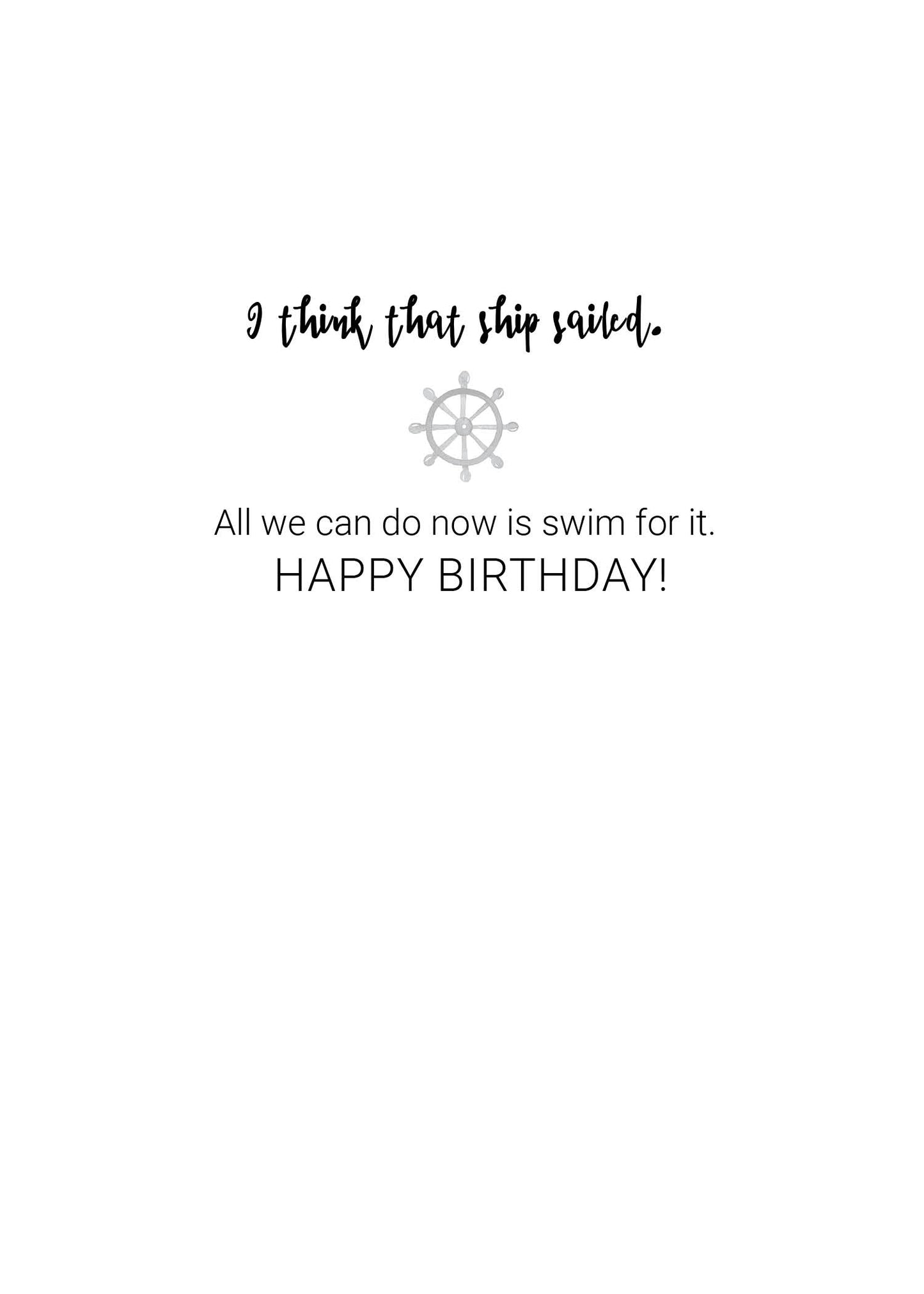 AP1420 Birthday Card