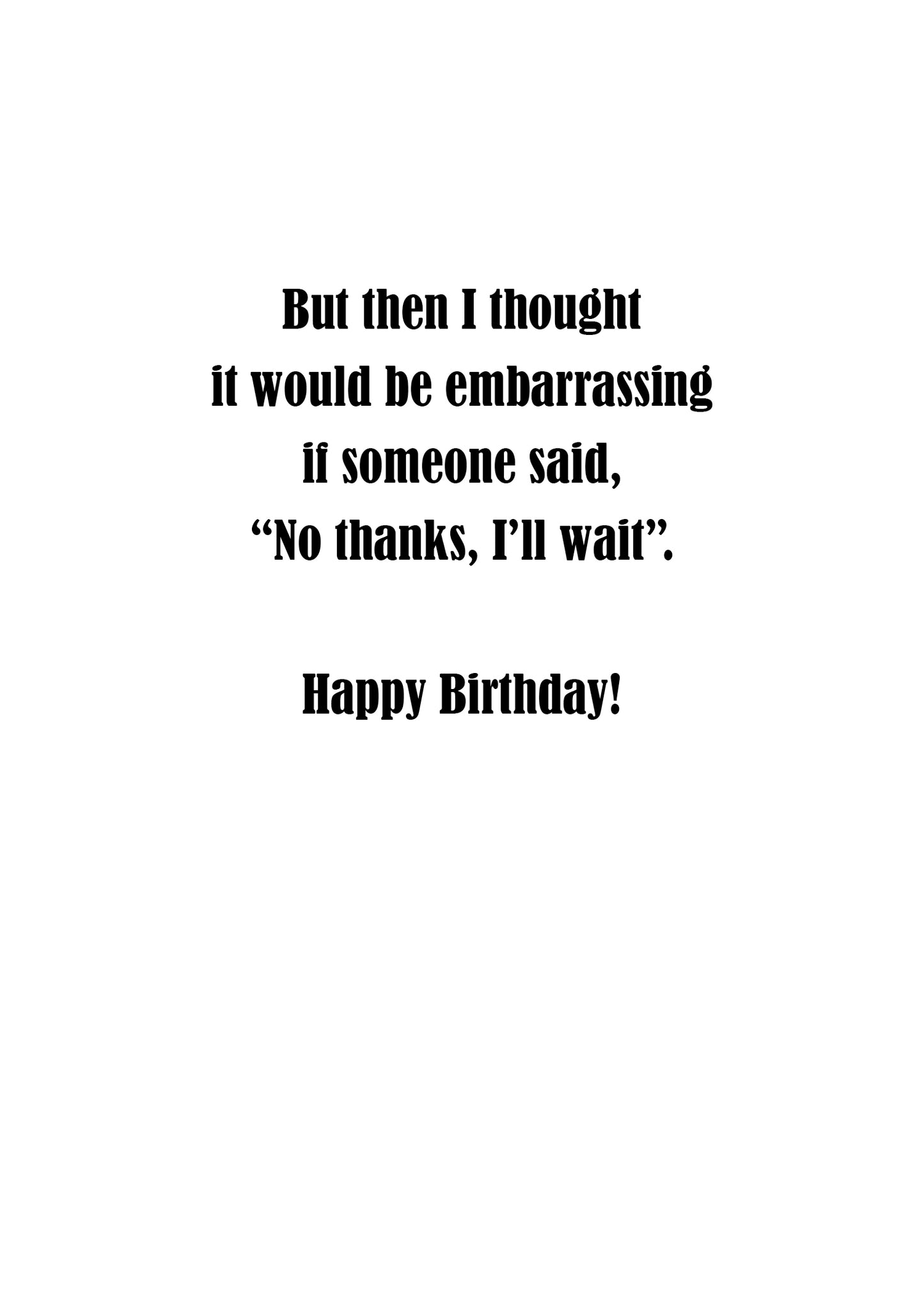 AP1468 Birthday Card
