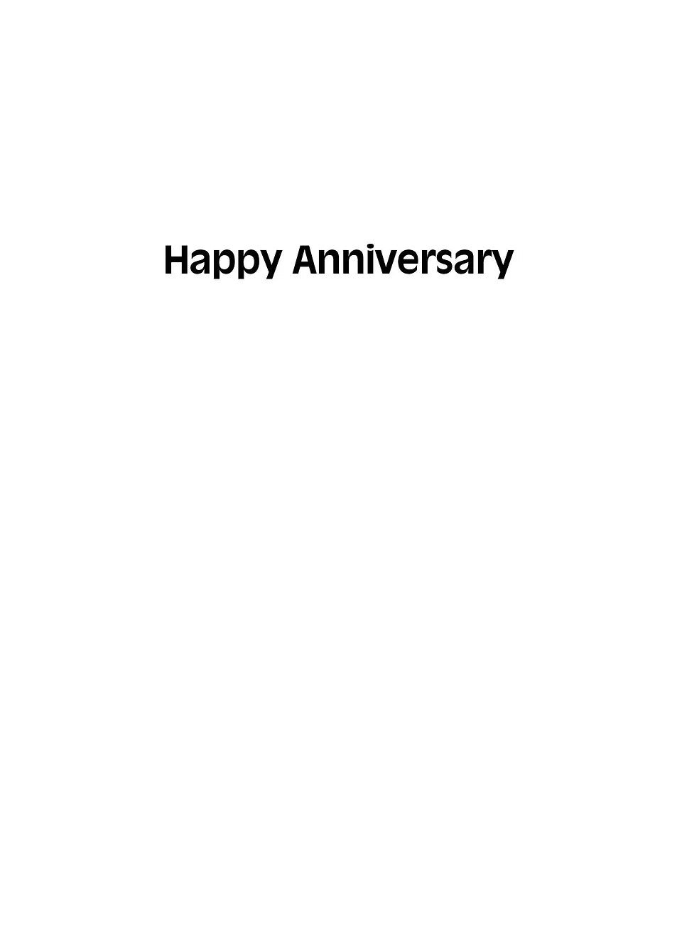 AP1497 Anniversary Card