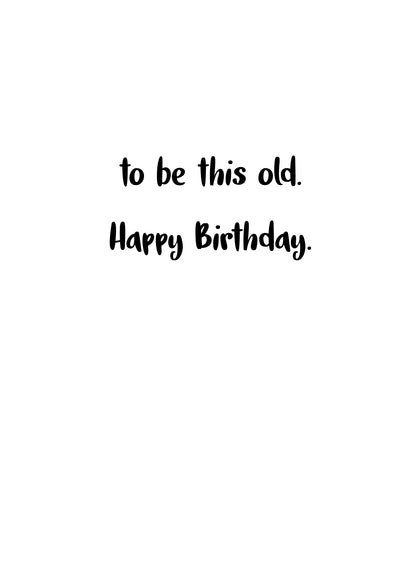 AP1508 Birthday Card