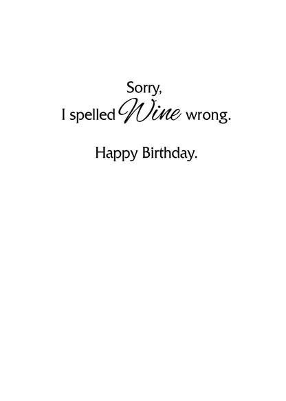 AP1535 Birthday Card