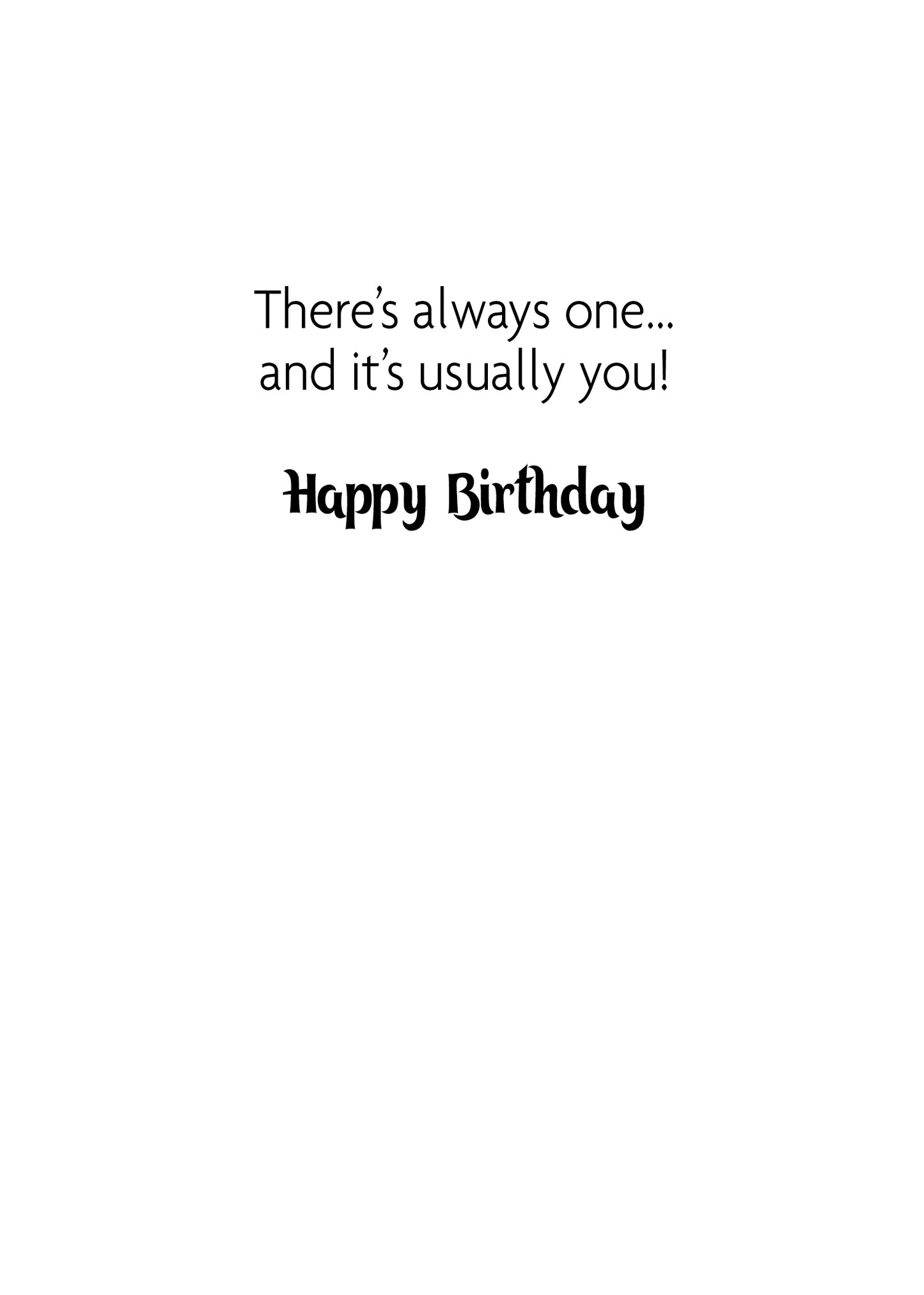 AP1541 Birthday Card