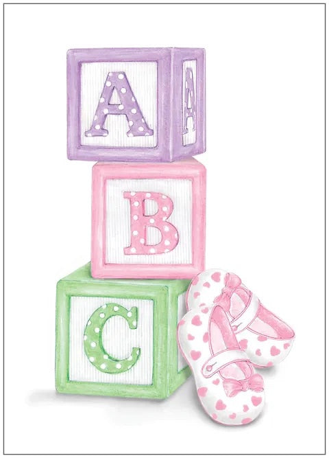 ASD059 Baby Card