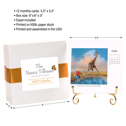 2027 Nancy Tillman Collection Desk Calendar