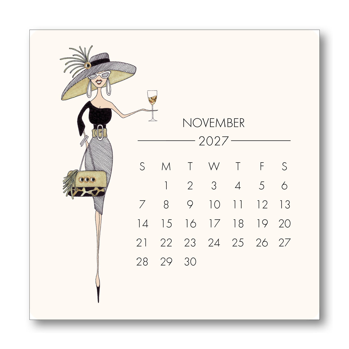 2027 s.e.hagarman Desk Calendar
