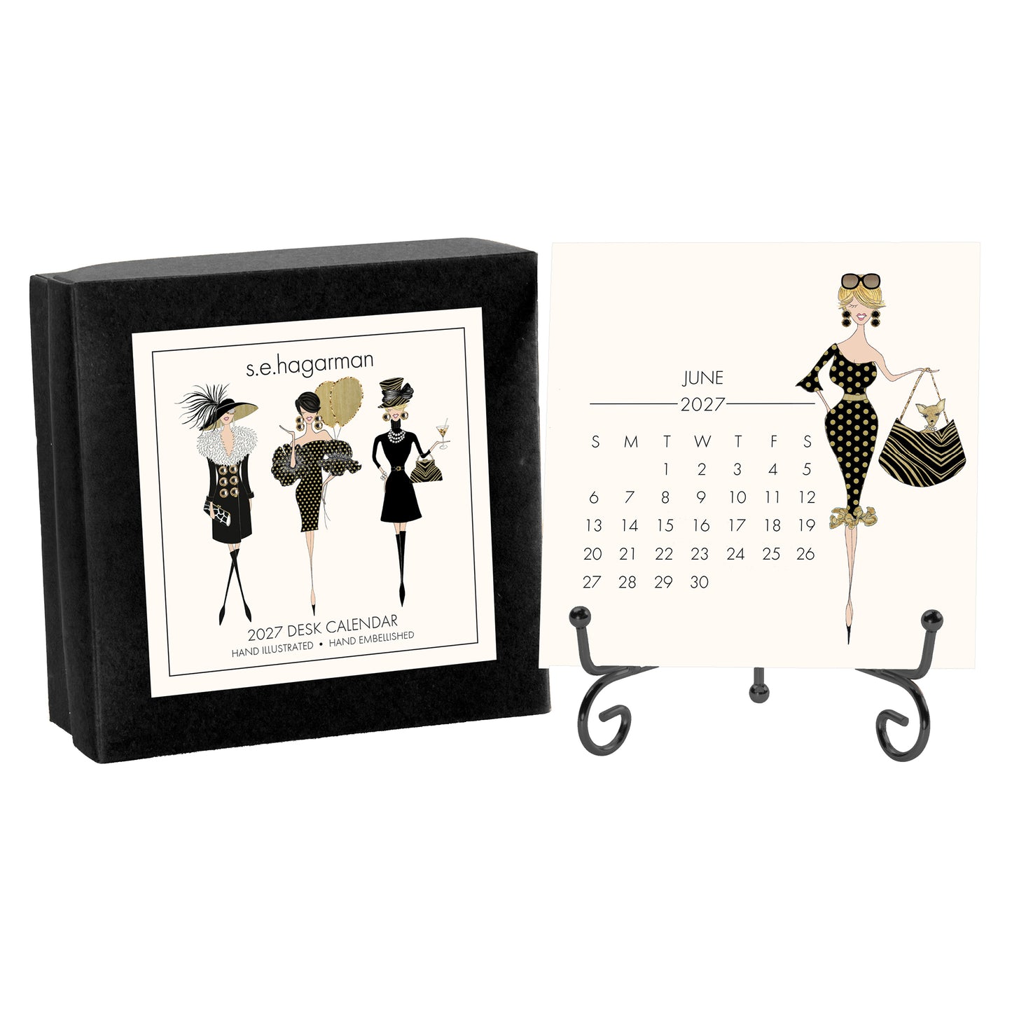 2027 s.e.hagarman Desk Calendar