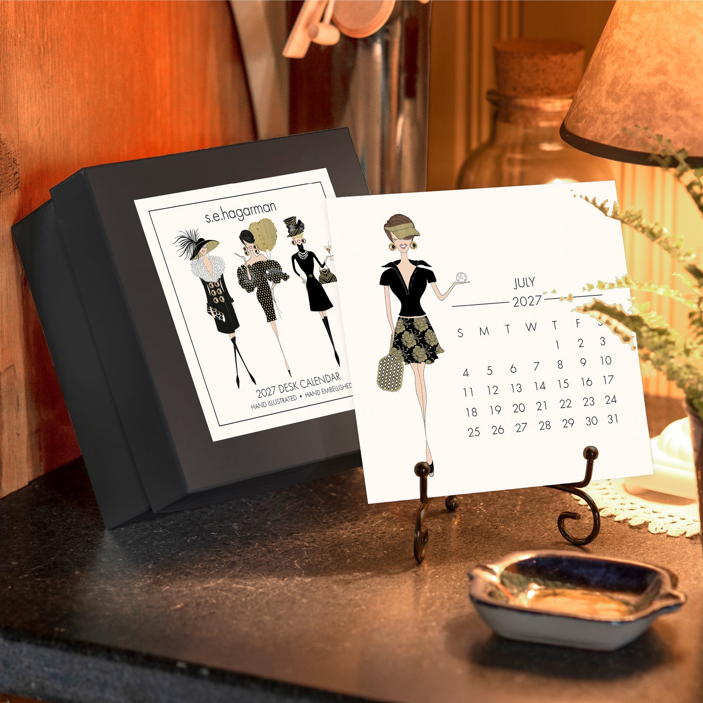 2027 s.e.hagarman Desk Calendar