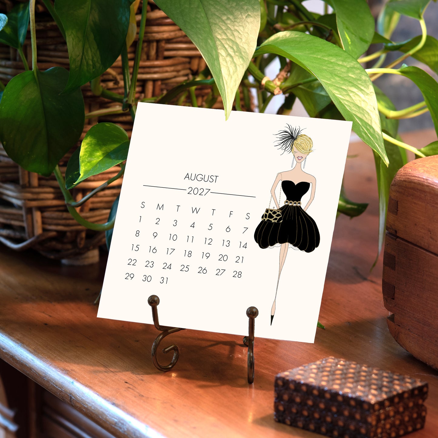 2027 s.e.hagarman Desk Calendar