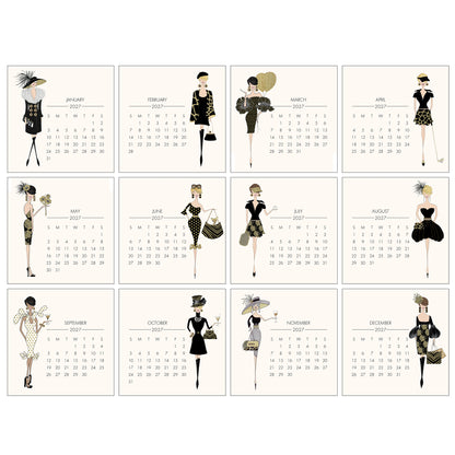 2027 s.e.hagarman Desk Calendar