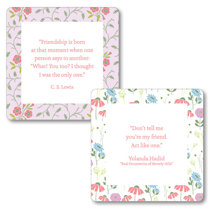 Friendship Quotes Oversized