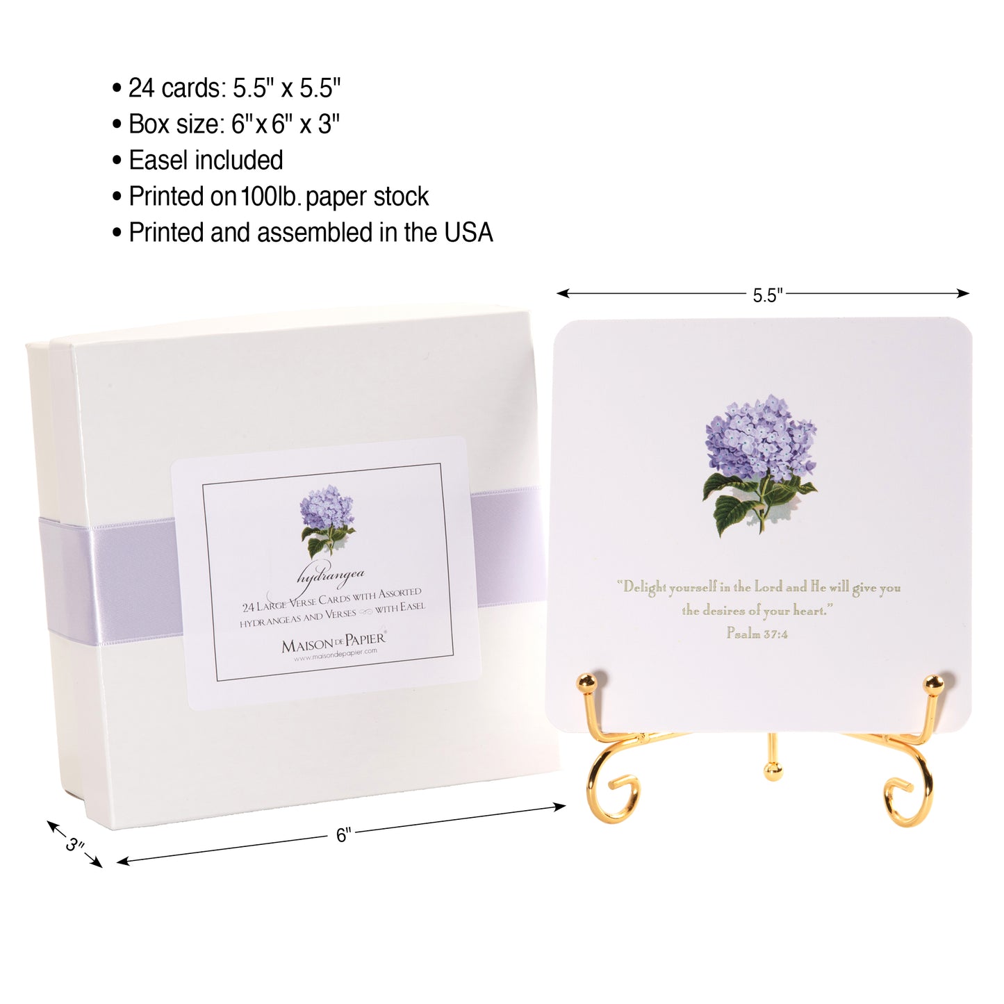 Hydrangea Quotes Oversized