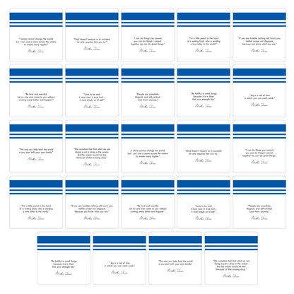 Mother Theresa Quotes Oversized