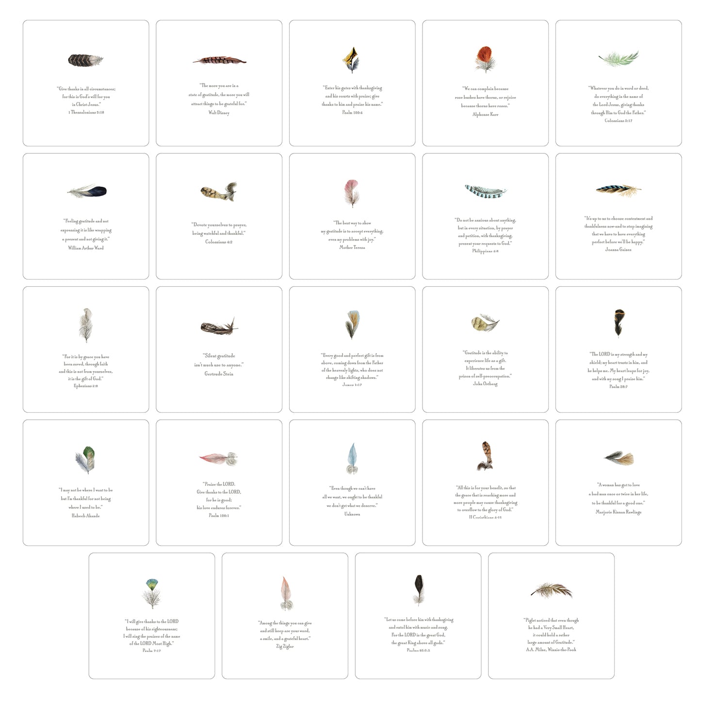 Thankfulness Quotes Oversized