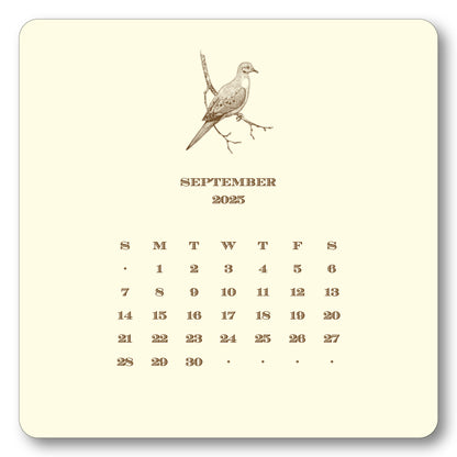 2025 Hunt Calendar with Easel