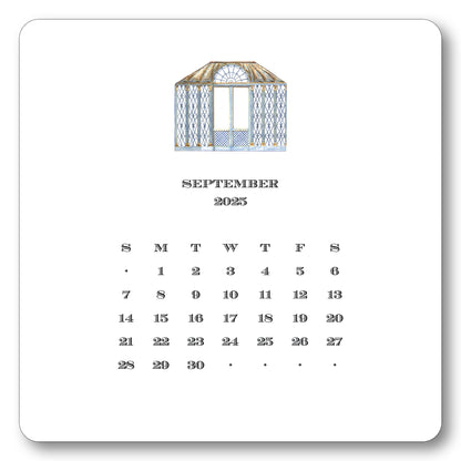 2025 Gardener's Calendar with Easel