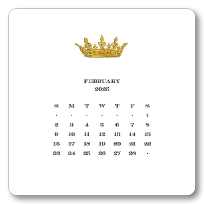 2025 Desk Calendar with Easel